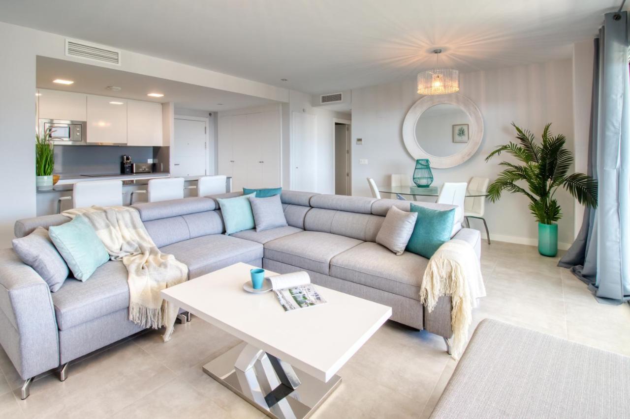 Newly Constructed 2 Bed Apartment With Sea Views Casares Bagian luar foto